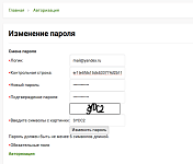 Проблемы с восстановлением пароля
